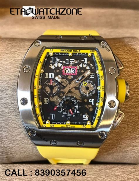 Richard Mille yellow storm